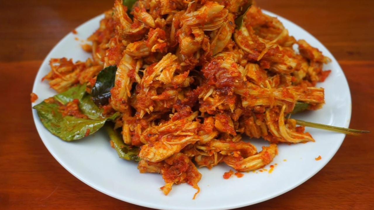 tips menyajikan suwir daging